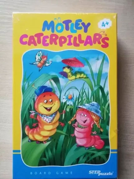 Stalo žaidimas "Margaspalviai vikšriukai" / Board game Motley Caterpillars