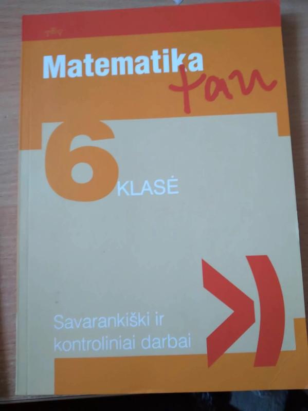 Matematika Tau Klas Savaranki Ki Ir Kontroliniai Darbai K