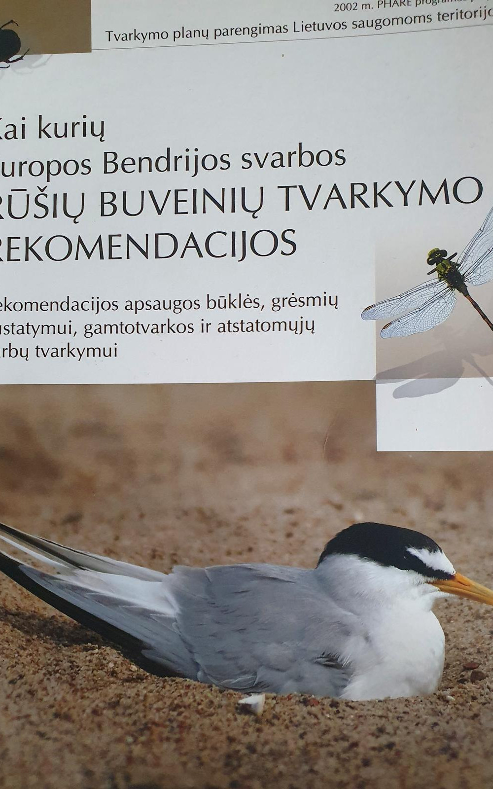 Kai kurių Europos Bendrijos svarbos rūšių buveinių tvarkymo rekomendacijos