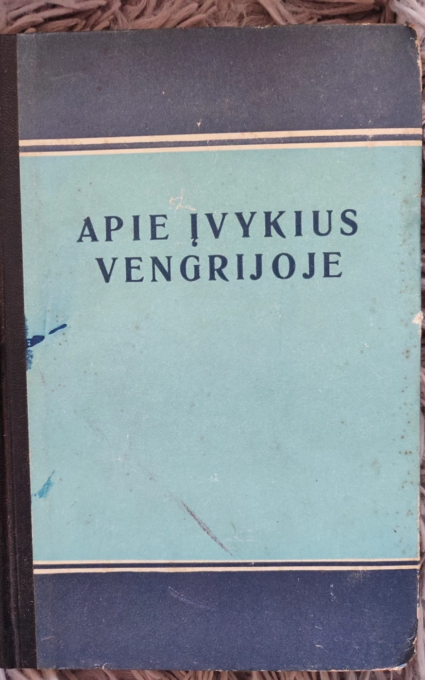 Apie įvykius Vengrijoje