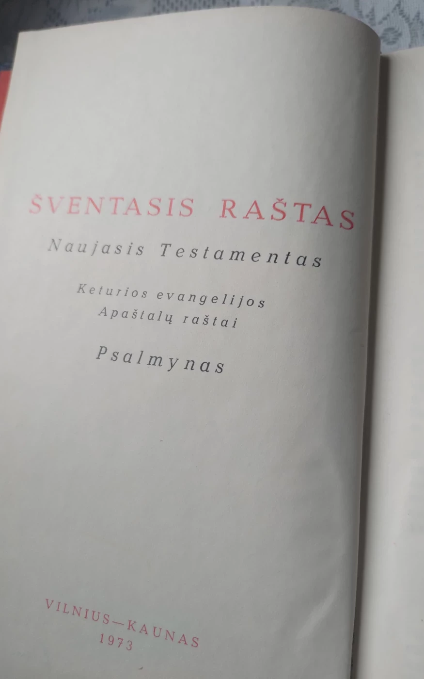 Šventasis raštas. Psalmynas