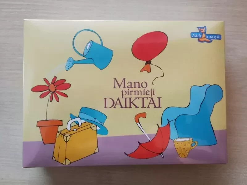 Lavinamasis stalo žaidimas "Mano pirmieji daiktai", nuo 3 m.