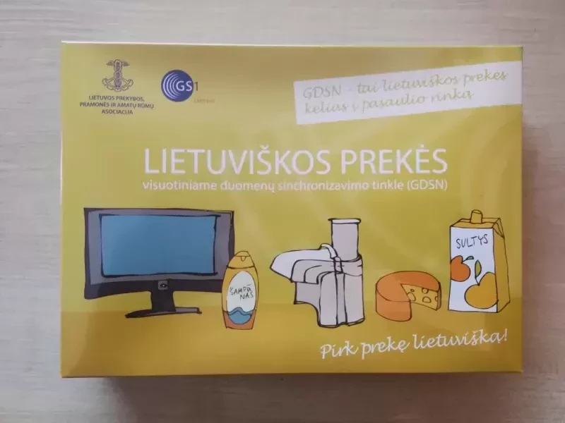 Stalo žaidimas "Lietuviškos prekės"