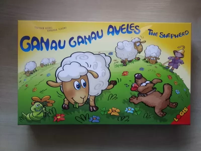 Stalo žaidimas Logis "Ganau ganau aveles" / Board game The Shepherd / Bretspiel Schafe scheuchen