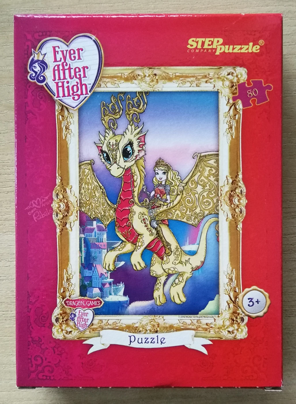 Dėlionė Puzzle 80 "Ever After High" /6/ 80 Puzzle Ever After High. Dragon games