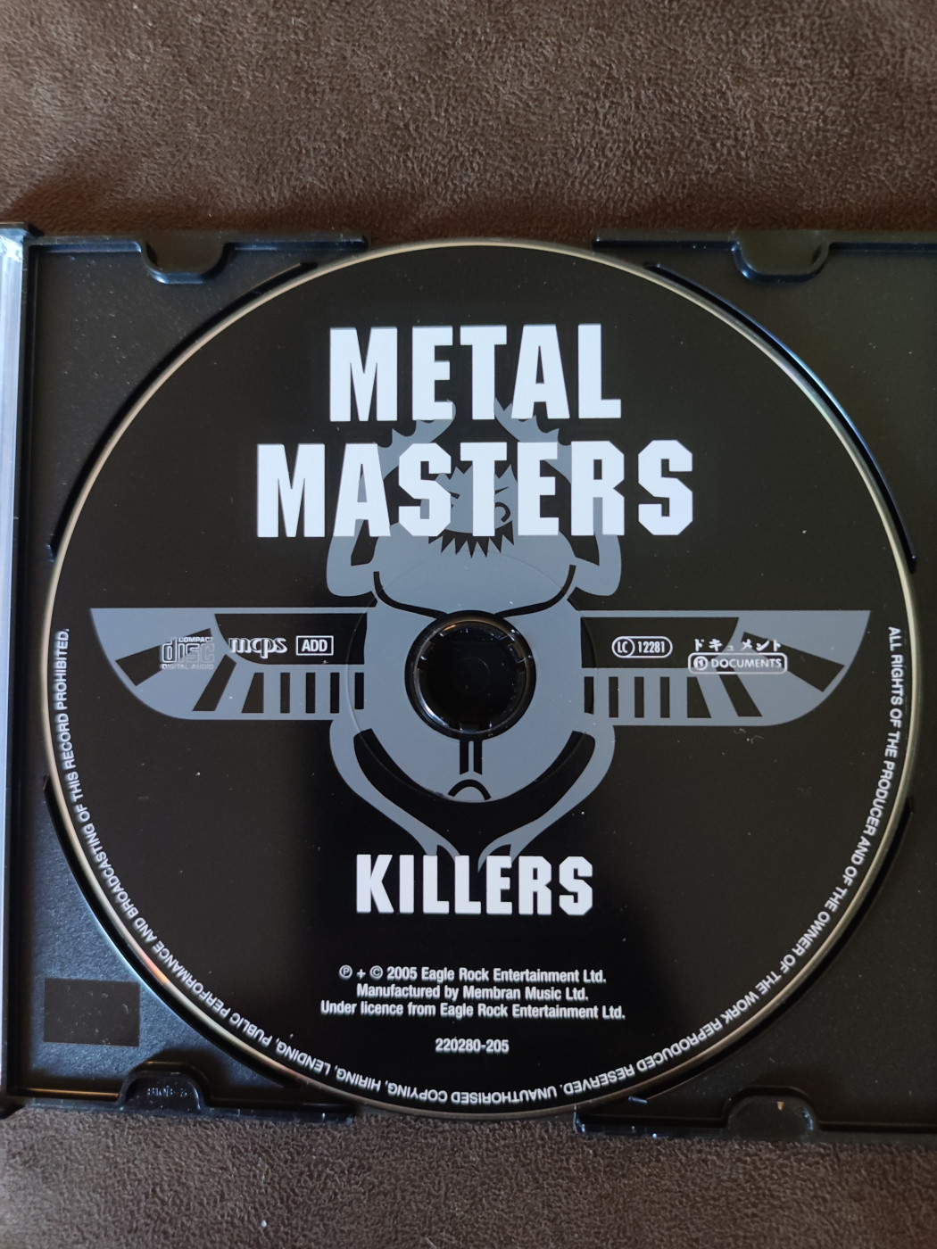 Metal Masters Killers, audio cd