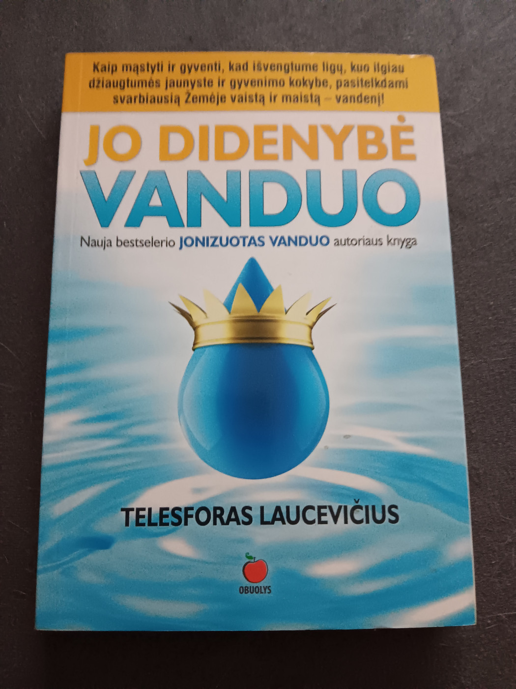 Jo didenybė vanduo