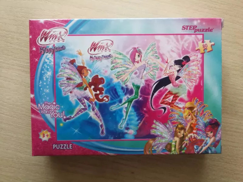 Dėlionė Puzzle 80 "Fėjos Vinksės" /8/ 80 Puzzle Winx. My Fairy Friend