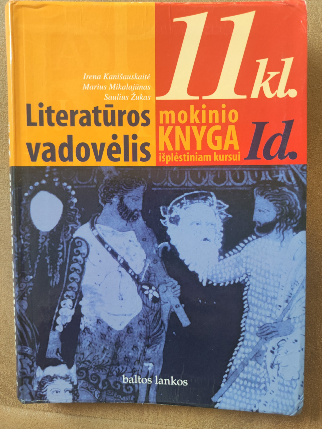 Literatūros vadovėlis 11 kl. mokinio knyga išplėstiniam kursui (I dalis)