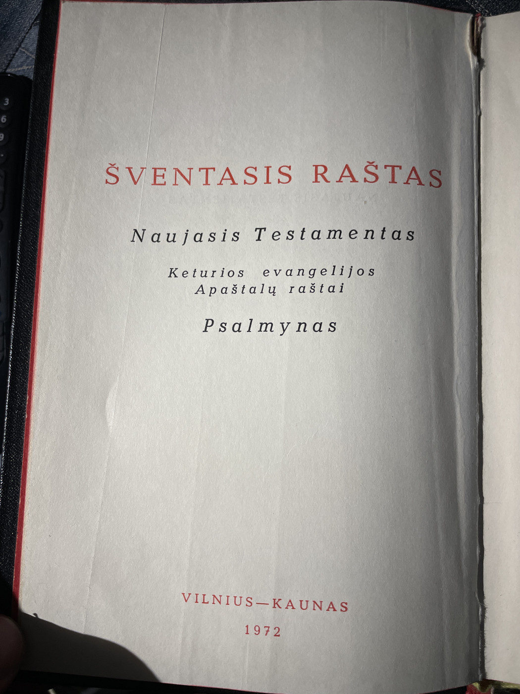 Šventasis raštas. Psalmynas