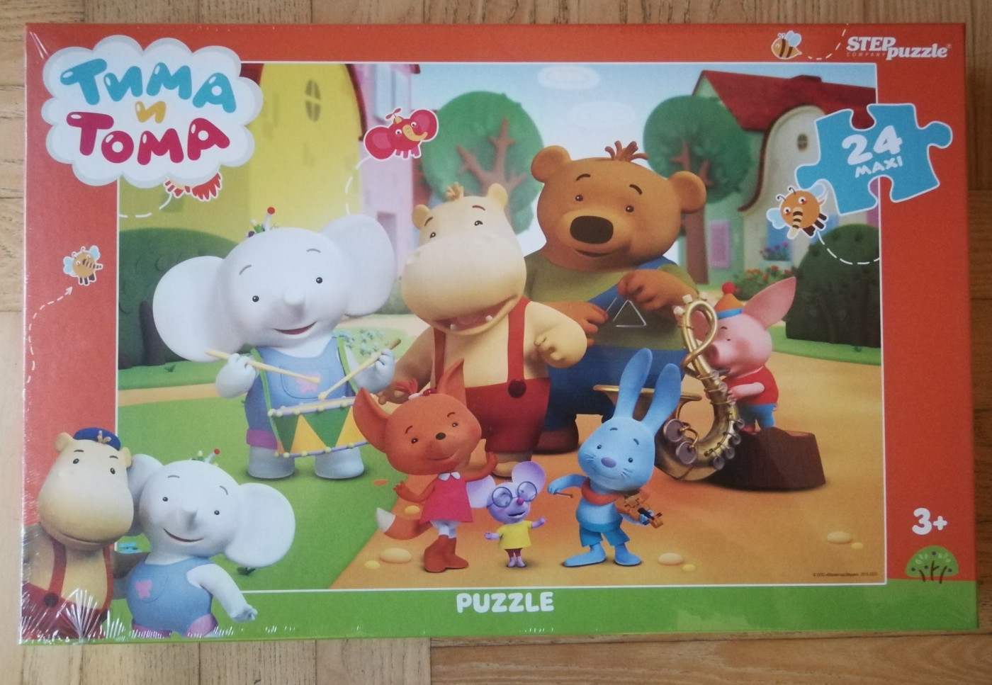 Dėlionė Puzzle maxi 24 "Tina ir Tonis" / 24 Maxi Puzzle Tina & Tony