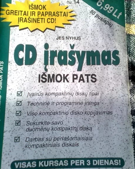 CD įrašymas