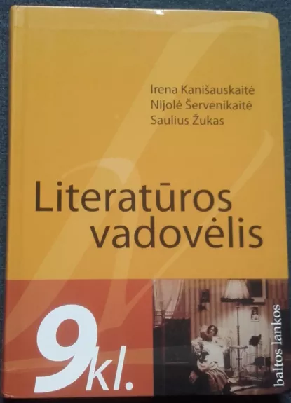 Literatūros vadovėlis 9 klasei