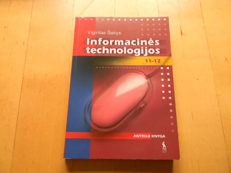 informacines technologijos 11-12 klase 2 knyga