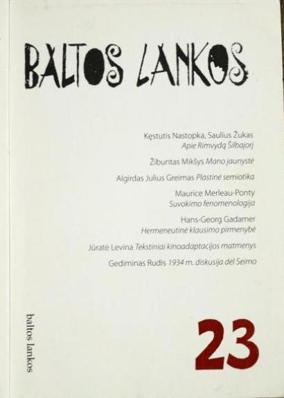 Baltos lankos, 2006 m., nr. 23