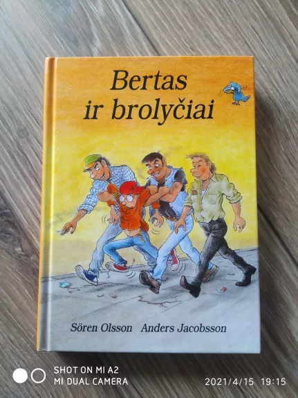 Bertas ir brolyčiai - S. Olsson, A.  Jacobsson, knyga