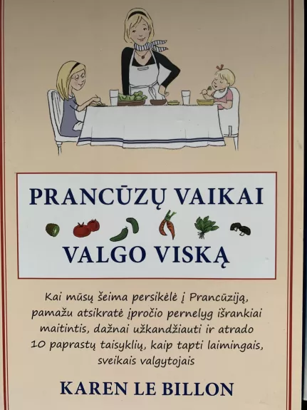 Prancūzų vaikai valgo viską