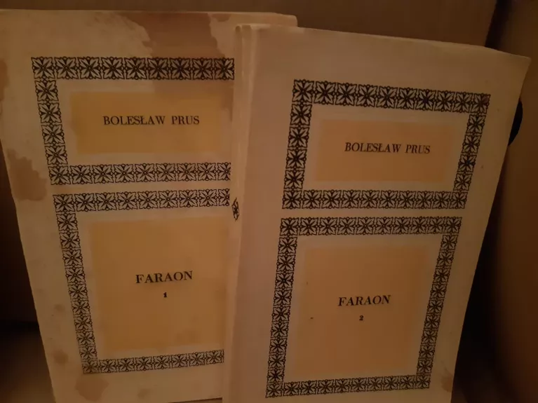 Faraon - Boleslovas Prūsas, knyga