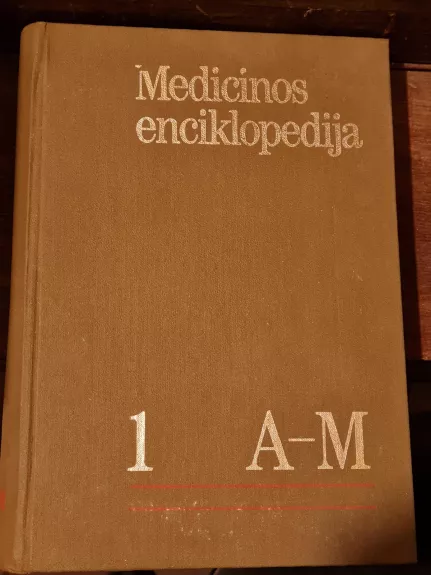 Medicinos enciklopedija 1 A-M