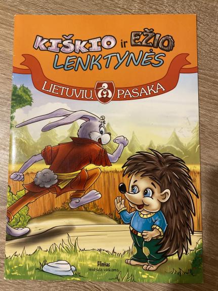 lietuvių pasaka kiškio ir ežio lenktynės