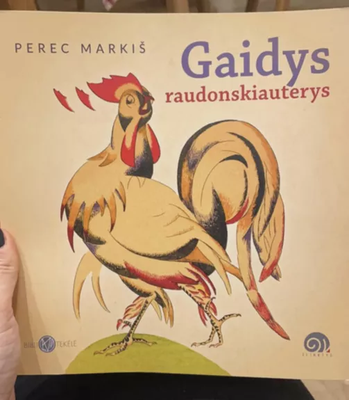 Gaidys Raudonskiauterys - Perec Markiš, knyga