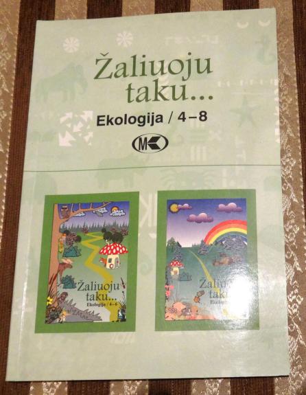 Žaliuoju taku. Ekologija 4-8 klasei (Mokytojo knyga)