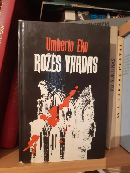 Rožės vardas - Umberto Eco, knyga