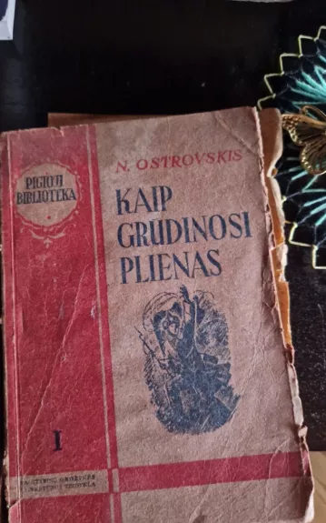 Kaip grūdinosi plienas I dalis - Nikolajus Ostrovskis, knyga