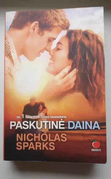 Paskutinė daina - Nicholas Sparks, knyga