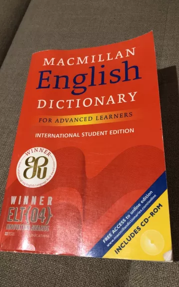 Macmillan English Dictionary for Advanced Learners - Autorių Kolektyvas, knyga