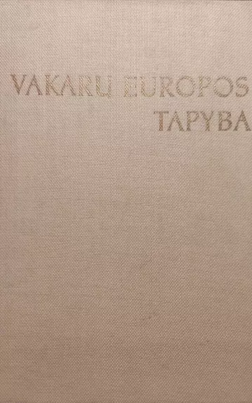 Vakarų Europos tapyba