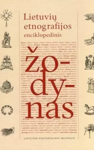 Lietuvių etnografijos enciklopedinis žodynas - Birutė Kulnytė, knyga