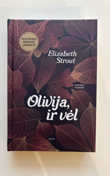 Olivija, ir vėl - Elizabeth Strout, knyga