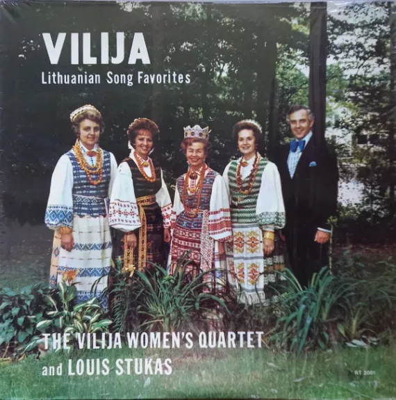 Lithuanian Song Favorites - Moterų Vokalinis Kvartetas "Vilija", plokštelė