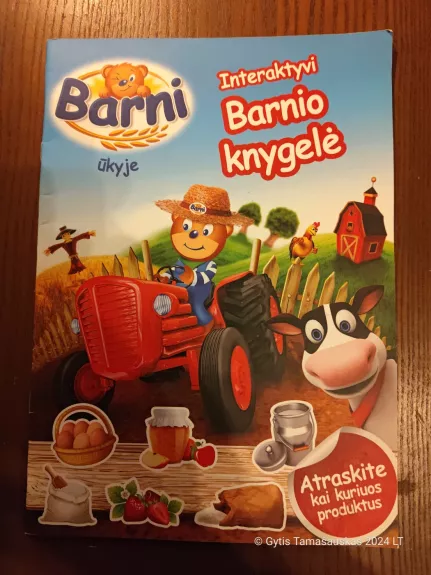 Interaktyvi Barnio knygelė