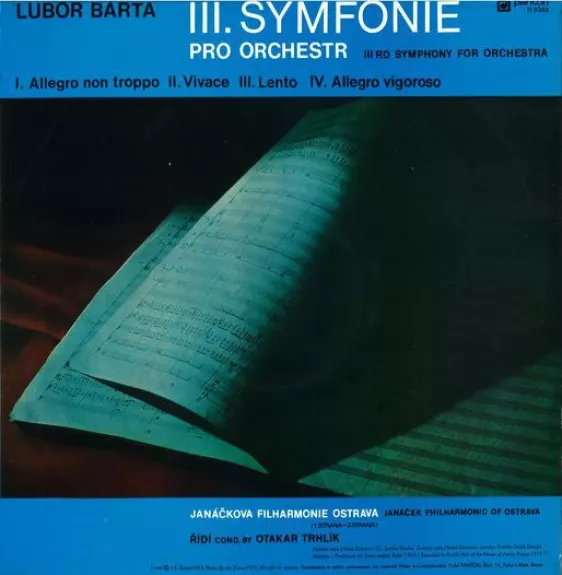III. Symfonie Pro Orchestr / VII. Symfonie Pompejské Fresky