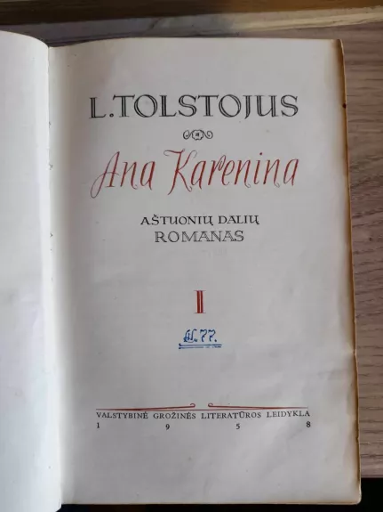 Ana Karenina (II tomai)