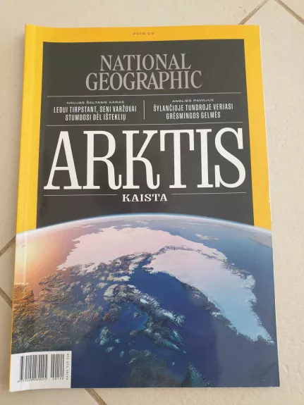 National Geographic Lietuva 2019.09 Arktis kaista - National Geographic , knyga