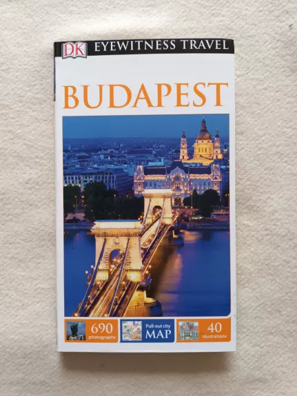 DK Eyewitness travel guide Budapest - DK Eyewitness, knyga 1