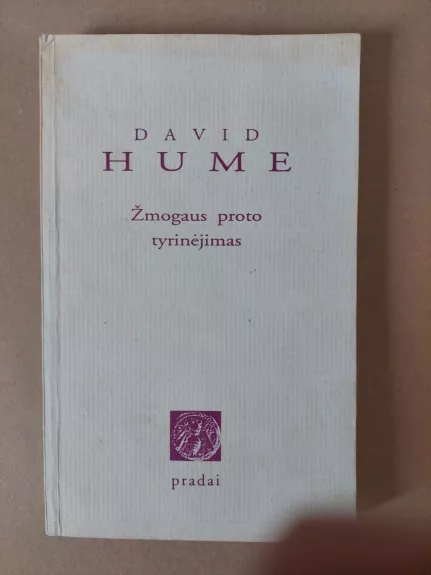 Žmogaus proto tyrinėjimas - David Hume, knyga 1