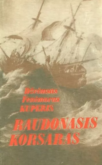 Raudonasis korsaras - Dž. F. Kuperis, knyga