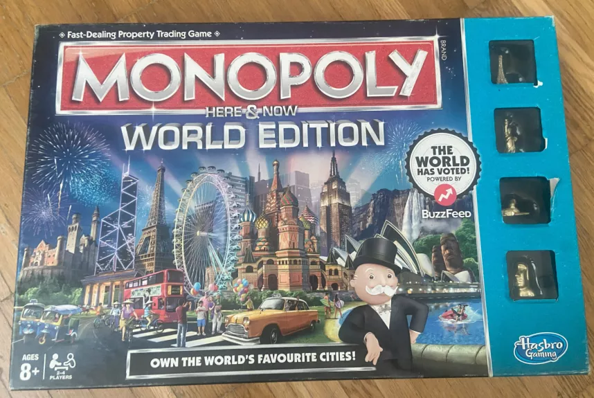 Monopoly Here & Now World Edition - , stalo žaidimas 1
