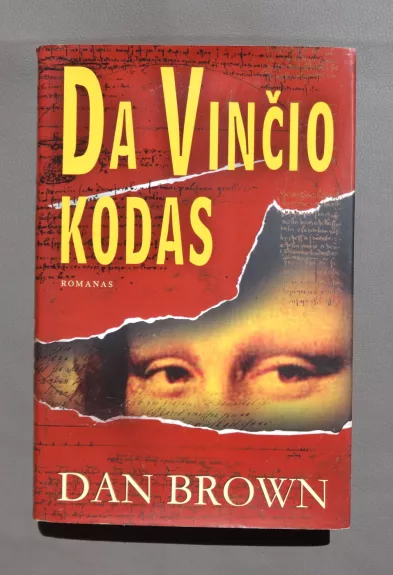 Da Vinčio kodas - Dan Brown, knyga