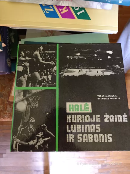 Halė, kurioje žaidė Lubinas ir Sabonis: 1939-1989 - Vidas Mačiulis, Vytautas  Gudelis, knyga