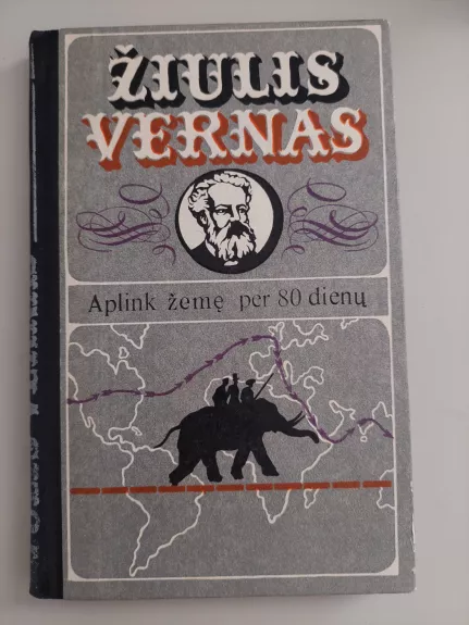 Aplink žemę per 80 dienų - Žiulis Vernas, knyga