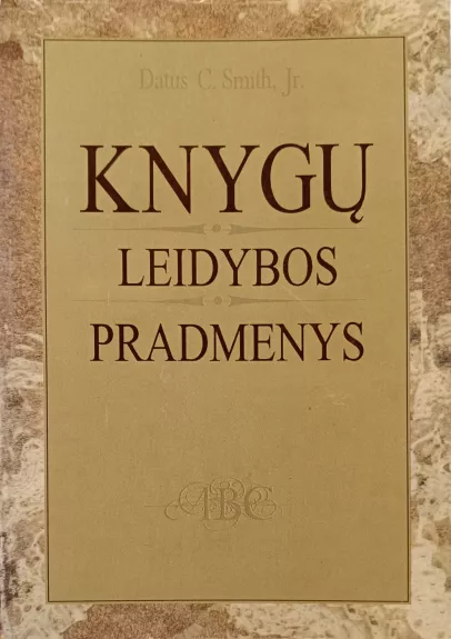 Knygų leidybos pradmenys