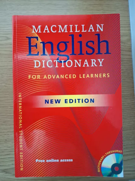 Macmillan English Dictionary - Autorių Kolektyvas, knyga 1