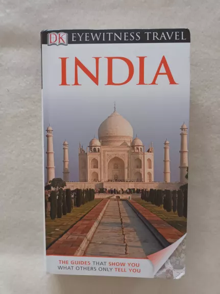 DK Eyewitness travel guide India - DK Eyewitness, knyga 1