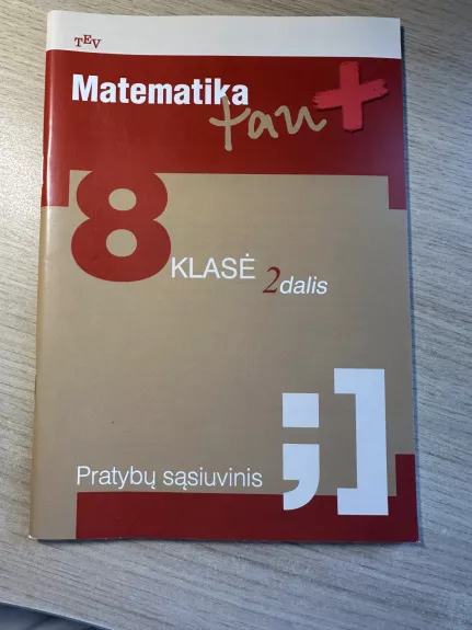 Matematika tau 8 klasė 2 dalis pratybų sąsiuvinis - Autorių Kolektyvas, knyga