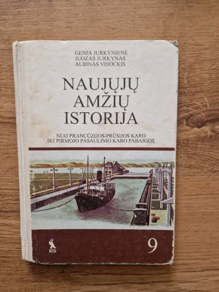 Naujųjų amžių istorija 9 - G. Jurkynienė, J.  Jurkynas, A.  Visockis, knyga